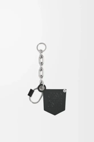 Pocket charm Black/Silver