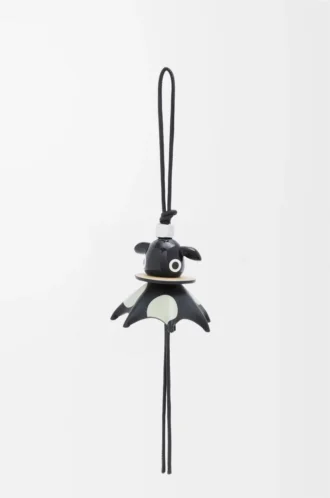 Polka Puzz charm Black