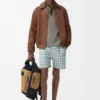 Polo in cotton Khaki Green