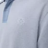 Polo in cotton Light Blue
