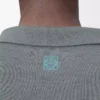 Polo sweater in wool Grey