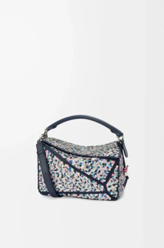 Puzzle 10 Confetti bag in classic calfskin Multicolor
