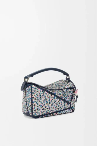 Puzzle 10 Confetti bag in classic calfskin Multicolor