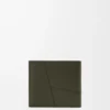 Puzzle bifold coin wallet in classic calfskin Dark Khaki