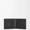 Puzzle bifold wallet in classic calfskin Black