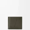 Puzzle bifold wallet in classic calfskin Dark Khaki Puzzle bifold wallet in classic calfskin Dark Khaki