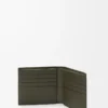Puzzle bifold wallet in classic calfskin Dark Khaki Puzzle bifold wallet in classic calfskin Dark Khaki
