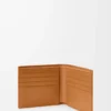 Puzzle bifold wallet in supple grained calfskin Light Canyon Brown Puzzle bifold wallet in supple grained calfskin Light Canyon Brown