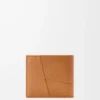 Puzzle bifold wallet in supple grained calfskin Light Canyon Brown Puzzle bifold wallet in supple grained calfskin Light Canyon Brown