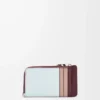 Puzzle coin cardholder in classic calfskin Frozen/Dark Burgundy Puzzle coin cardholder in classic calfskin Frozen/Dark Burgundy