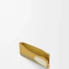 Puzzle coin cardholder in classic calfskin Ginger/Sea Salt
