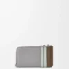 Puzzle coin cardholder in classic calfskin Winter Brown/Ash Grey Puzzle coin cardholder in classic calfskin Winter Brown/Ash Grey