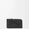 Puzzle coin cardholder in supple grained calfskin Black Puzzle coin cardholder in supple grained calfskin Black