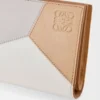 Puzzle compact wallet in classic calfskin Ghost/Silky Beige Puzzle compact wallet in classic calfskin Ghost/Silky Beige