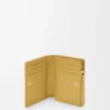 Puzzle compact wallet in classic calfskin Ginger/Sea Salt Puzzle compact wallet in classic calfskin Ginger/Sea Salt