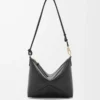 Puzzle Fold pouch in shiny nappa calfskin Black Puzzle Fold pouch in shiny nappa calfskin Black