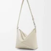 Puzzle Fold pouch in shiny nappa calfskin Sea Salt Puzzle Fold pouch in shiny nappa calfskin Sea Salt