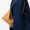 Puzzle Fold pouch in shiny nappa calfskin Warm Desert Puzzle Fold pouch in shiny nappa calfskin Warm Desert