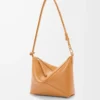 Puzzle Fold pouch in shiny nappa calfskin Warm Desert Puzzle Fold pouch in shiny nappa calfskin Warm Desert