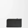 Puzzle long coin cardholder in classic calfskin Black Puzzle long coin cardholder in classic calfskin Black