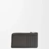 Puzzle long coin cardholder in classic calfskin Dark Grey Puzzle long coin cardholder in classic calfskin Dark Grey