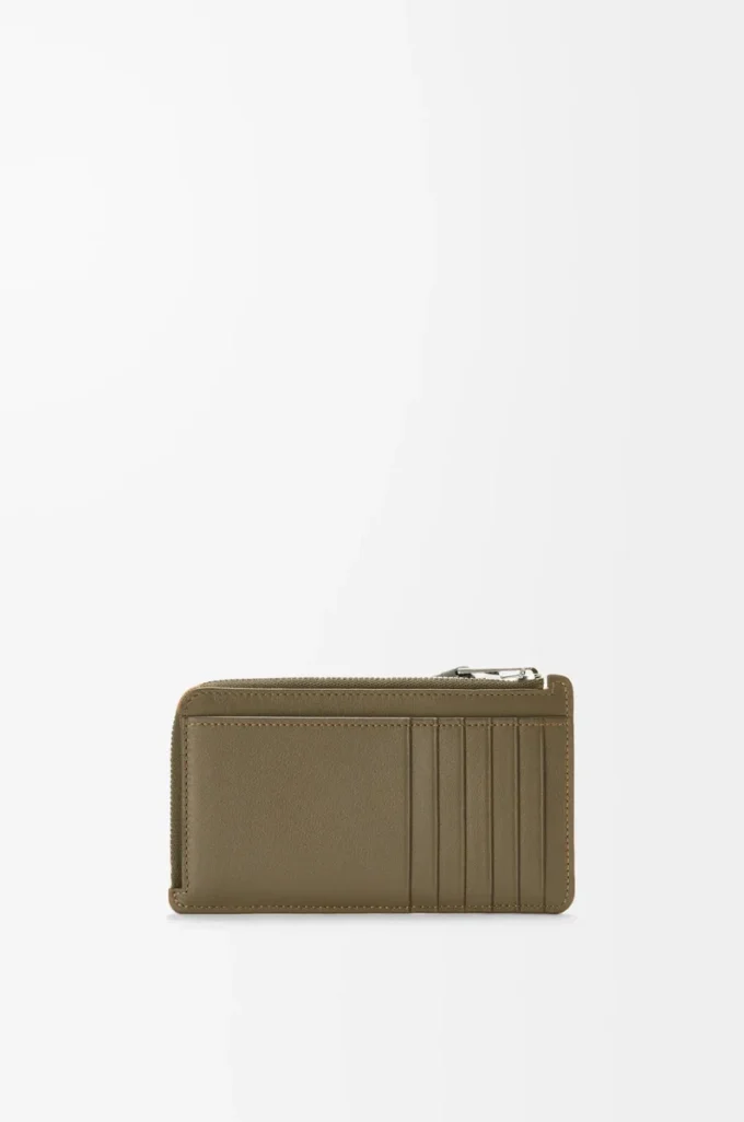 Puzzle long coin cardholder in classic calfskin Dark Khaki Puzzle long coin cardholder in classic calfskin Dark Khaki