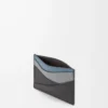 Puzzle plain cardholder in classic calfskin Asphalt Grey/Storm Blue Puzzle plain cardholder in classic calfskin Asphalt Grey/Storm Blue
