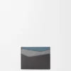Puzzle plain cardholder in classic calfskin Asphalt Grey/Storm Blue Puzzle plain cardholder in classic calfskin Asphalt Grey/Storm Blue