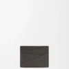 Puzzle plain cardholder in classic calfskin Dark Grey Puzzle plain cardholder in classic calfskin Dark Grey