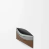 Puzzle plain cardholder in classic calfskin Winter Brown/Ash Grey Puzzle plain cardholder in classic calfskin Winter Brown/Ash Grey