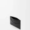 Puzzle plain cardholder in supple grained calfskin Black Puzzle plain cardholder in supple grained calfskin Black