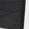 Puzzle plain cardholder in supple grained calfskin Black Puzzle plain cardholder in supple grained calfskin Black