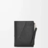 Puzzle slim compact wallet in classic calfskin Black Puzzle slim compact wallet in classic calfskin Black