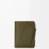Puzzle slim compact wallet in classic calfskin Dark Khaki Puzzle slim compact wallet in classic calfskin Dark Khaki
