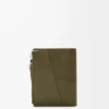Puzzle slim compact wallet in classic calfskin Dark Khaki Puzzle slim compact wallet in classic calfskin Dark Khaki