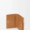 Puzzle slim compact wallet in supple grained calfskin Light Canyon Brown Puzzle slim compact wallet in supple grained calfskin Light Canyon Brown