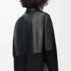 Pyjama blouse in nappa lambskin Black Pyjama blouse in nappa lambskin Black
