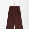 Pyjama trousers in silk Burgundy Pyjama trousers in silk Burgundy