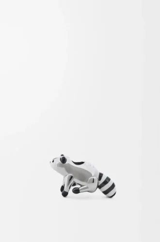 Raccoon dice Silver