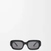 Rectangular Slim sunglasses Black Rectangular Slim sunglasses Black