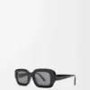 Rectangular Slim sunglasses Black Rectangular Slim sunglasses Black