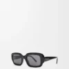 Rectangular Slim sunglasses Black Rectangular Slim sunglasses Black