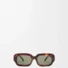 Rectangular Slim sunglasses Havana Rectangular Slim sunglasses Havana