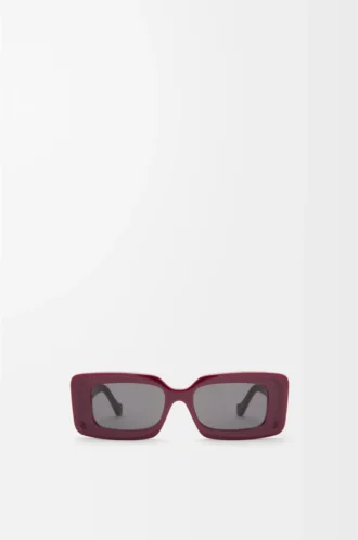 Rectangular sunglasses Burgundy