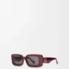 Rectangular sunglasses Burgundy Rectangular sunglasses Burgundy