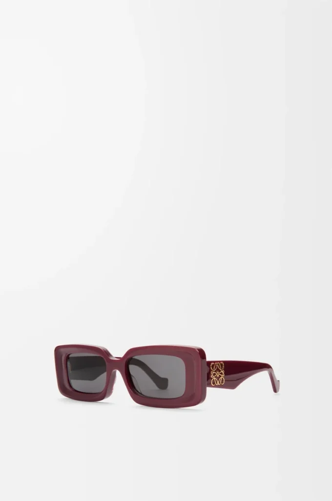 Rectangular sunglasses Burgundy Rectangular sunglasses Burgundy