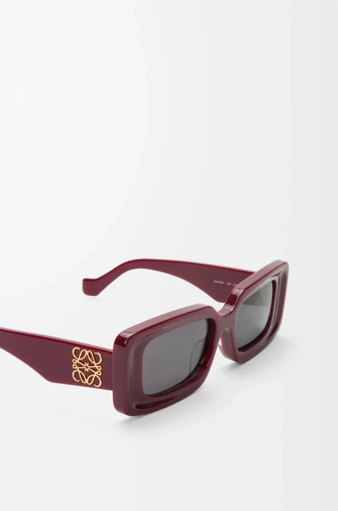 Rectangular sunglasses Burgundy Rectangular sunglasses Burgundy