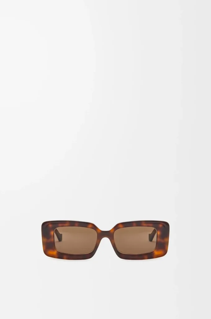Rectangular sunglasses Havana Rectangular sunglasses Havana
