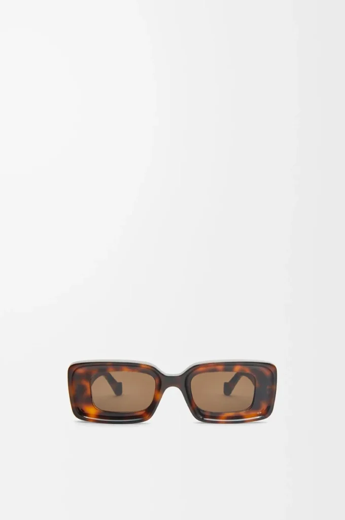 Rectangular sunglasses Havana Rectangular sunglasses Havana