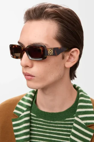 Rectangular sunglasses Havana Rectangular sunglasses Havana